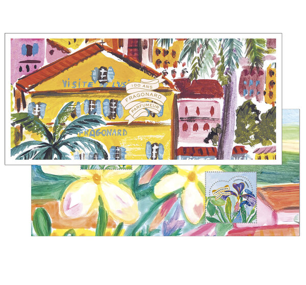 Souvenir philatélique - Cœur - Fragonard