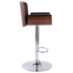 vidaXL Tabouret de bar Noir Similicuir