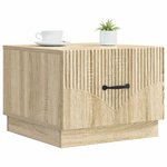 vidaXL Table basse Chêne Sonoma 49 x 50 x 37 cm Bois d'ingénierie