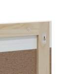 vidaXL Meubles de salle de bain 4 Pièces BERG blanc bois de pin massif
