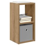 vidaXL Table de chevet 2 pc Chêne artisanal 25 5 x 22 x 49 5 cm