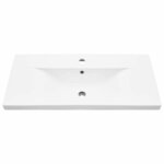 vidaXL Ensemble de mobilier de salle de bain 3 Pièces Chêne noir