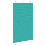 vidaXL Store plissé vert pétrole 120x200cm largeur du tissu 119 4cm