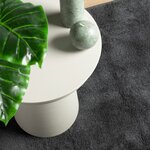 vidaXL Tapis OVIEDO à poils courts anthracite 200x200 cm