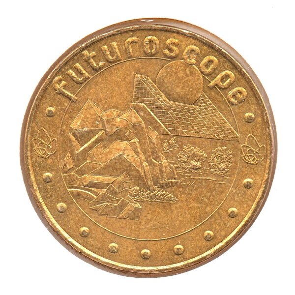 Mini médaille monnaie de paris 2008 - futuroscope