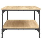 vidaXL Table basse chêne sonoma 100x55x40 cm bois d'ingénierie