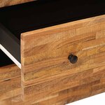 vidaXL Buffet 2 Pièces Marron 60 x 33 x 75 cm Bois de mangue massif