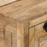 vidaXL Banc de rangement de chaussures 85x40x45 cm Bois de manguier