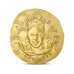 Joséphine Baker - Monnaie de 50€ Or
