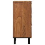 vidaXL Buffet avec étagère Marron 40 x 33 x 75 cm Bois d'acacia massif