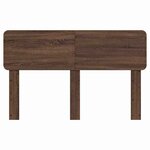vidaXL Tête de lit Chêne brun 160 cm Bois d'ingénierie