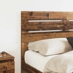 vidaXL Tête de lit Bois Ancien 135 cm Bois d'ingénierie