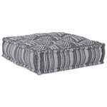 Pouf modulable vidaXL Gris 70x70x54 en tissu