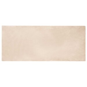 vidaXL Tapis en Fourrure Synthétique de Lapin Olite Taupe 80 x 200 cm