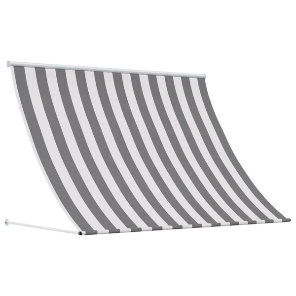 vidaXL Auvent Anthracite et blanc 200 x 150 cm