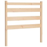 vidaXL Tête de lit 106x4x100 cm Bois massif de pin