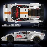 Mould King 13194 - Taureau italien RC des années 80 Coutach