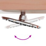 vidaXL Douche d'extérieur 226 cm Naturel