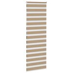 vidaXL Store zèbre marron sable largeur du tissu 70 9 cm polyester