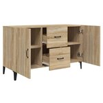 vidaXL Buffet chêne sonoma 100x36x60 cm bois d'ingénierie