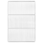 vidaXL Grille de barbecue Argenté 60 x 40 cm Acier inoxydable