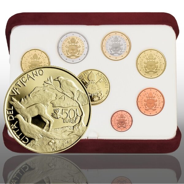 Coffret série euro BE Vatican 2021 (respect et soin de la Terre)