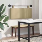 vidaXL Tête de lit suspendue Tissu en velours côtelé