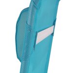 Bo-Camp Chaise de plage Bleu 1204784