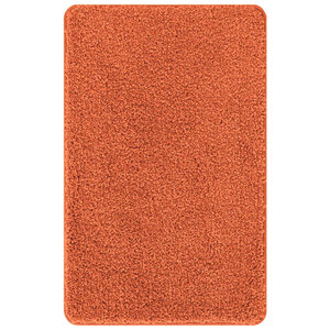 vidaXL Tapis de bain antidérapant Orange 50 x 80 cm PP