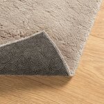 vidaXL Tapis HUARTE à poils courts doux et lavable sable 200x280 cm