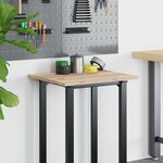 vidaXL Dessus de bureau non traité 100x50x2 cm bois d'acacia massif