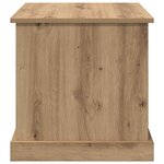 vidaXL Table basse 3 Pièces Chêne artisanal Bois d'ingénierie
