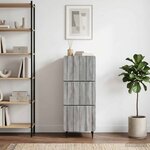vidaXL Armoire à tiroirs 33 x 34 5 x 92 cm Bois d'ingénierie