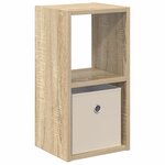 vidaXL Table de chevet Chêne Sonoma 25 5 x 22 x 49 5 cm
