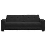 vidaXL Ensemble de Canapés Crème tissu