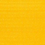 vidaXL Voile d'ombrage 160 g/m² Jaune 2 5x4 m PEHD