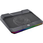 COOLER MASTER Notepal X150 Spectrum - Support ventilé pour ordinateur portable jusqu'a 17'' - RGB - HUB USB (MNX-SWXB-10NFA-R1)