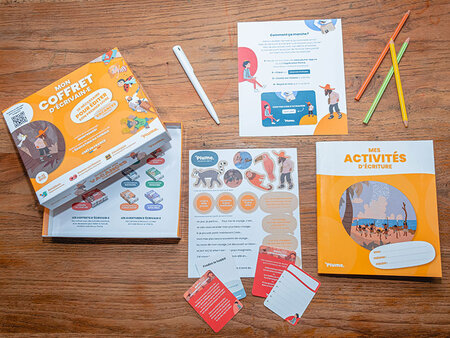 SMARTBOX - Coffret Cadeau Coffret créatif d'apprentissage de l'écriture  pour 1 enfant - Sport & Aventure - La Poste