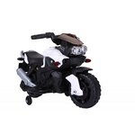 Moto Electrique 20W pour Enfant - 90L x 42l x 58H cm - Roulettes de soutien, Marche AV/AR, Phares fonctionnels, Bruitages moteur