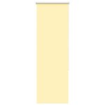 vidaXL Store enrouleur occultant jaune largeur du tissu 35 7 cm