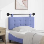 vidaXL Tête de lit suspendue tissu