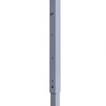 vidaXL Tente de réception escamotable 3 x 3 m Anthracite