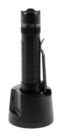 Lampe torche Maglite MAG-TAC-R LED à batterie rechargeable 14.7 cm - Noir