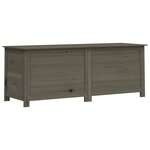 vidaXL Boîte à coussins extérieur Anthracite 150x50x56 cm Sapin massif