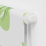 vidaXL Store enrouleur de douche 90x240 cm largeur du tissu 86 cm