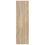 vidaXL Bibliothèque/Séparateur de pièce chêne sonoma 100x30x103 cm