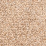 vidaXL Tapis autoadhésifs de marches 5 Pièces Marron 65x21x4cm Aiguilleté