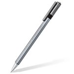 Staedtler Lot de 1 porte-mines Triplus Micro 774 0 7 mm + 1 tube de 12 mines - Design triangulaire ergonomique - Pointe métallique rétractable - Gomme extra longue