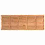 vidaXL Dessus de table marron clair bois chêne massif rectangulaire
