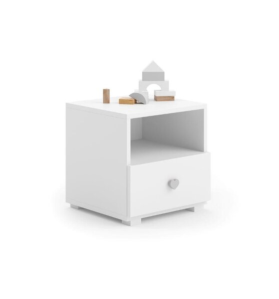 Table de Chevet Emi blanc